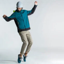 Tribord Blouson De Voile - Veste De Pluie Sailing 500 Homme Pétrole Jaune -Outdoor Série Magasin blouson de voile veste de pluie sailing 500 homme petrole jaune 4