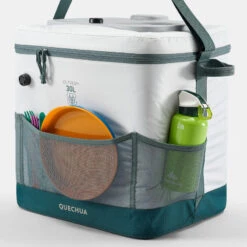 Quechua GLACIÈRE SOUPLE ÉLECTRIQUE DE CAMPING - 30 LITRES - CONSERVATION AU FRAIS 96 H -Outdoor Série Magasin glaciere souple electrique de camping 30 litres conservation au frais 96 h 6