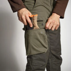 PANTALON Chasse RENFORT BIcolore - Vert 520 -Outdoor Série Magasin pantalon chasse renfort bicolore vert 520 4