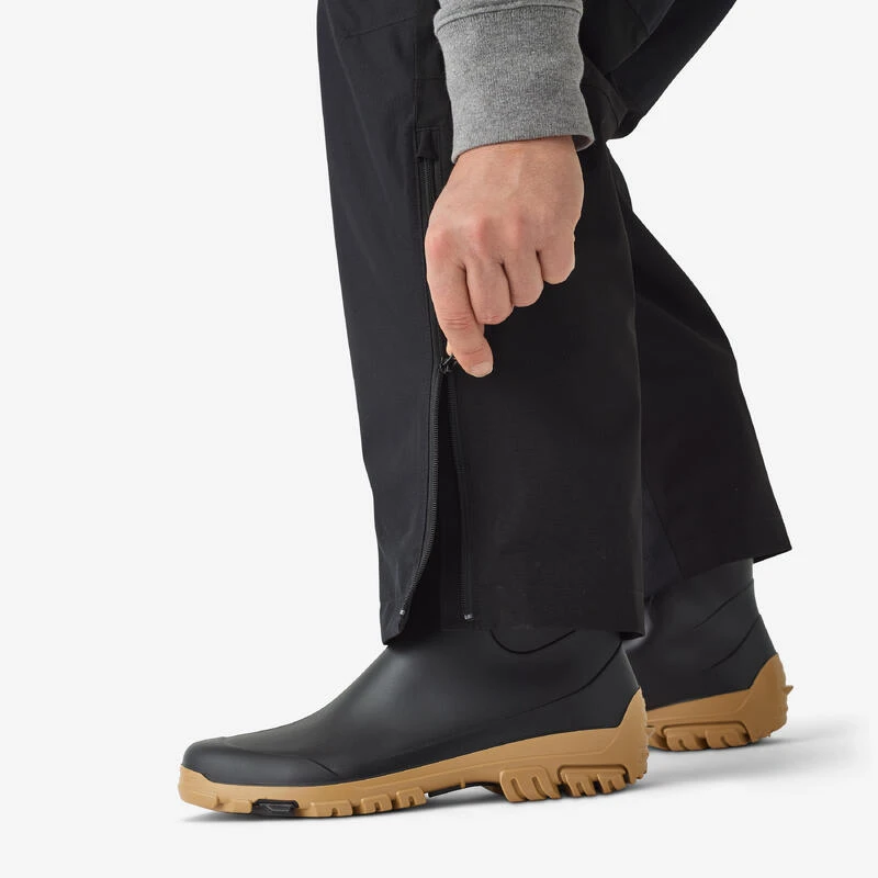 Pantalon De Pêche Imperméable Homme - FT 500 WPF Noir 7 Pantalon De Pêche Imperméable Homme - FT 500 WPF Noir – Image 7