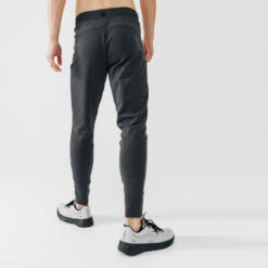 PANTALON DE RUNNING HOMME KALENJI WARM + GRIS -Outdoor Série Magasin pantalon de running homme kalenji warm gris 1