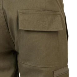 PANTALON RENFORT JUNIOR - 100 VERT ET MARRON -Outdoor Série Magasin pantalon renfort junior 100 vert et marron 8