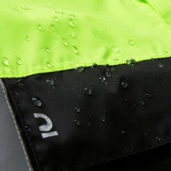 BTWIN PONCHO PLUIE VISIBILITE JOUR NUIT 560 NOIR JAUNE FLUO -Outdoor Série Magasin poncho pluie visibilite jour nuit 560 noir jaune fluo 7