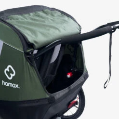 REMORQUE VELO HAMAX IXPLORER VERT 7 REMORQUE VELO HAMAX IXPLORER VERT -Outdoor Série Magasin remorque velo hamax ixplorer vert 3