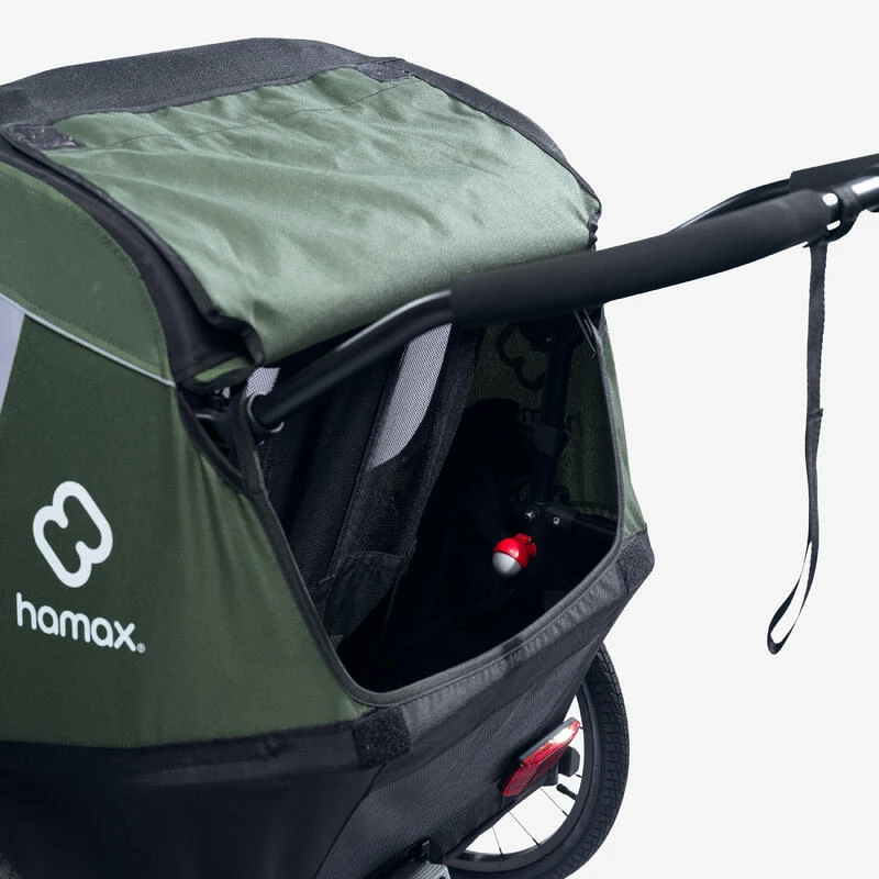 REMORQUE VELO HAMAX IXPLORER VERT 4 REMORQUE VELO HAMAX IXPLORER VERT – Image 4
