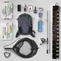 Outdoor Série Magasin -Outdoor Série Magasin sac a dos de peche 500 15l 1