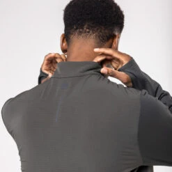 Kalenji T-shirt Running Manches Longues Chaud Homme - Warm 500 Vert Foncé -Outdoor Série Magasin t shirt running manches longues chaud homme warm 500 vert fonce 4