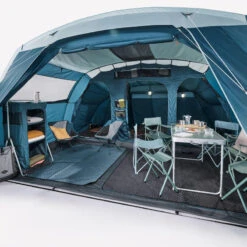 Quechua Tente à Arceaux De Camping - Arpenaz 6.3 - 6 Personnes - 3 Chambres -Outdoor Série Magasin tente a arceaux de camping arpenaz 63 6 personnes 3 chambres 3