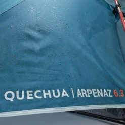 Quechua Tente à Arceaux De Camping - Arpenaz 6.3 - 6 Personnes - 3 Chambres -Outdoor Série Magasin tente a arceaux de camping arpenaz 63 6 personnes 3 chambres 6