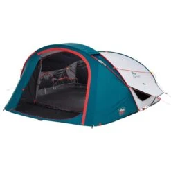 Quechua Tente De Camping - 2 SECONDS XL - 3 Places - Fresh & Black -Outdoor Série Magasin tente de camping 2 seconds xl 3 places fresh and black 3