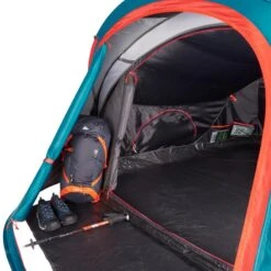 Quechua Tente De Camping - 2 SECONDS XL - 3 Places - Fresh & Black -Outdoor Série Magasin tente de camping 2 seconds xl 3 places fresh and black 8