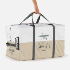 Quechua Tente Gonflable De Camping - Air Seconds 8.4 F&B - 8 Places - 4 Chambres -Outdoor Série Magasin tente gonflable de camping air seconds 84 f and b 8 places 4 chambres 4