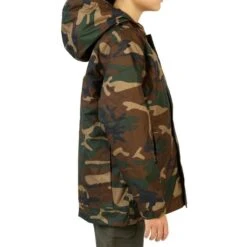 Veste Chasse Chaude 100 Junior Camouflage Vert -Outdoor Série Magasin veste chasse chaude 100 junior camouflage vert 4