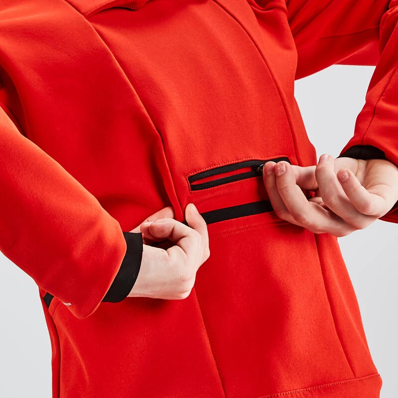 BTWIN VESTE VELO ENFANT 900 NOIRE ROUGE 7 BTWIN VESTE VELO ENFANT 900 NOIRE ROUGE – Image 7